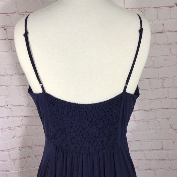 GAP Navy Blue Spaghetti Strap Dress - Size Medium - Picture 5 of 8